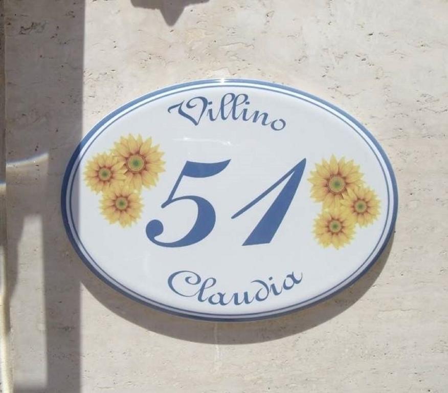 포르토 세자레오 Villino Claudia 30 Mt Mare 빌라 외부 사진